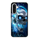 Skull Blue Samsung Galaxy A36 Case DC1675