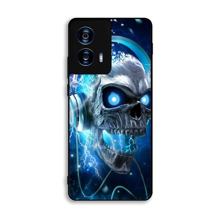 Skull Blue Motorola Moto G Power 5G 2024 Case DC3912