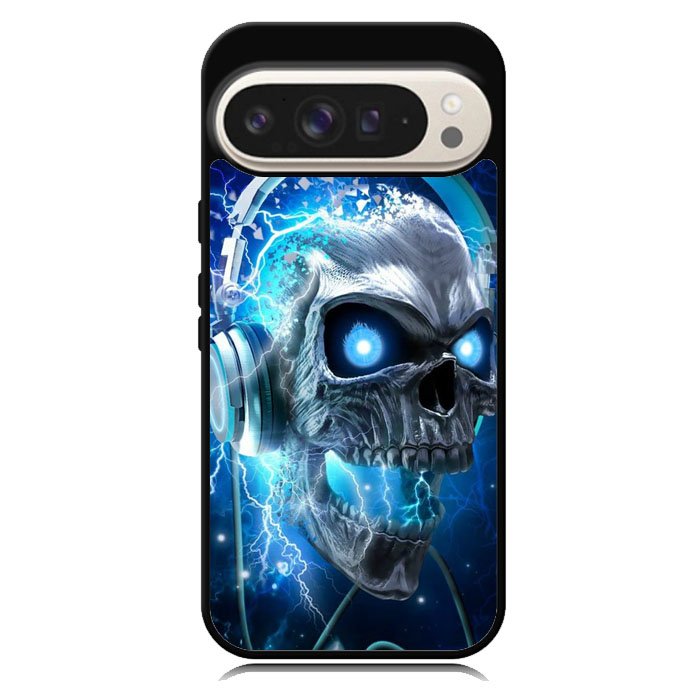Skull Blue Google Pixel 10 | Google Pixel 10 Pro Case DC1675