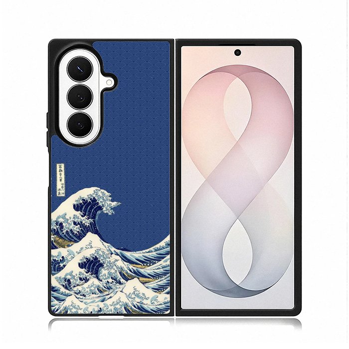 Blue Waves Samsung Galaxy Z Fold 8 Ultra Case DC0201