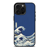 Blue Waves iPhone 16 Pro Case DC0201