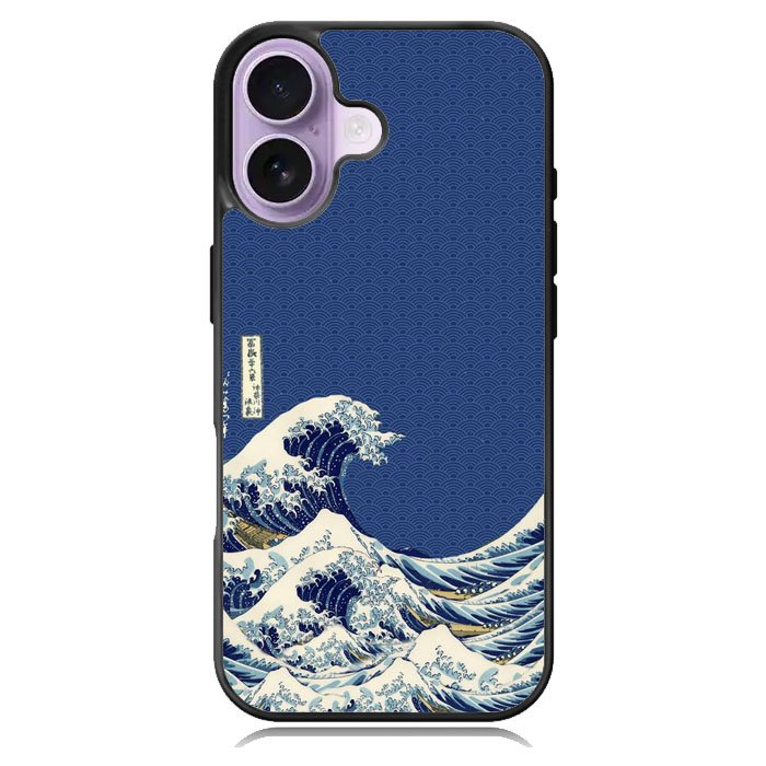 Blue Waves iPhone 16 Case DC0201