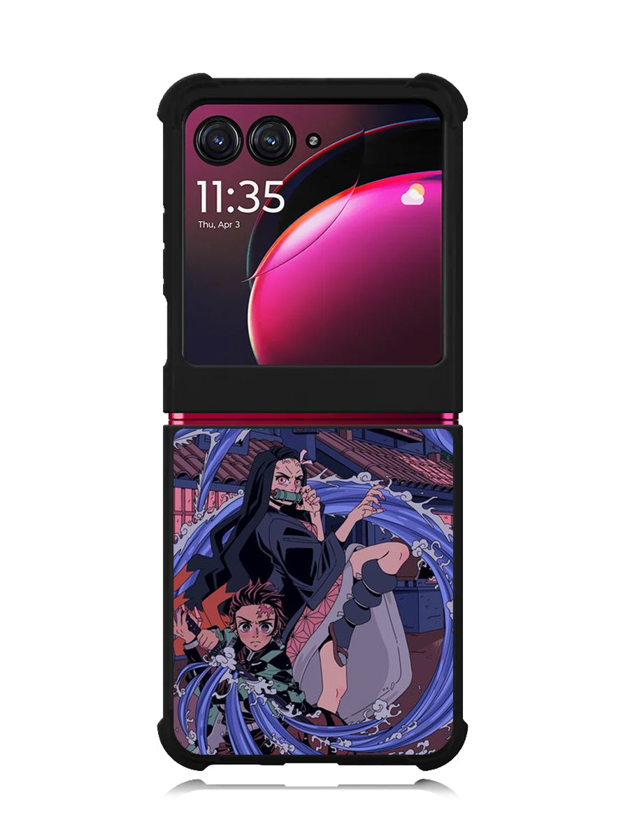 Demon slayer 3rd Motorola Moto Razr Plus 2023 , Moto Razr+ 2023 Case