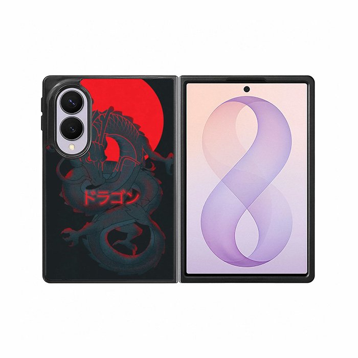 Light Dragon Samsung Galaxy Z Fold 8 Case DC1023