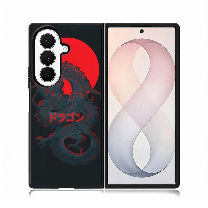 Light Dragon Samsung Galaxy Z Fold 8 Ultra Case DC1023