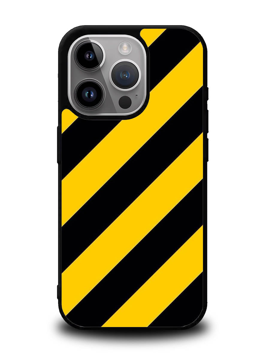 Black Yellow iPhone 16 Pro Case