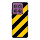 Black Yellow Motorola Moto Edge 60 Pro Case