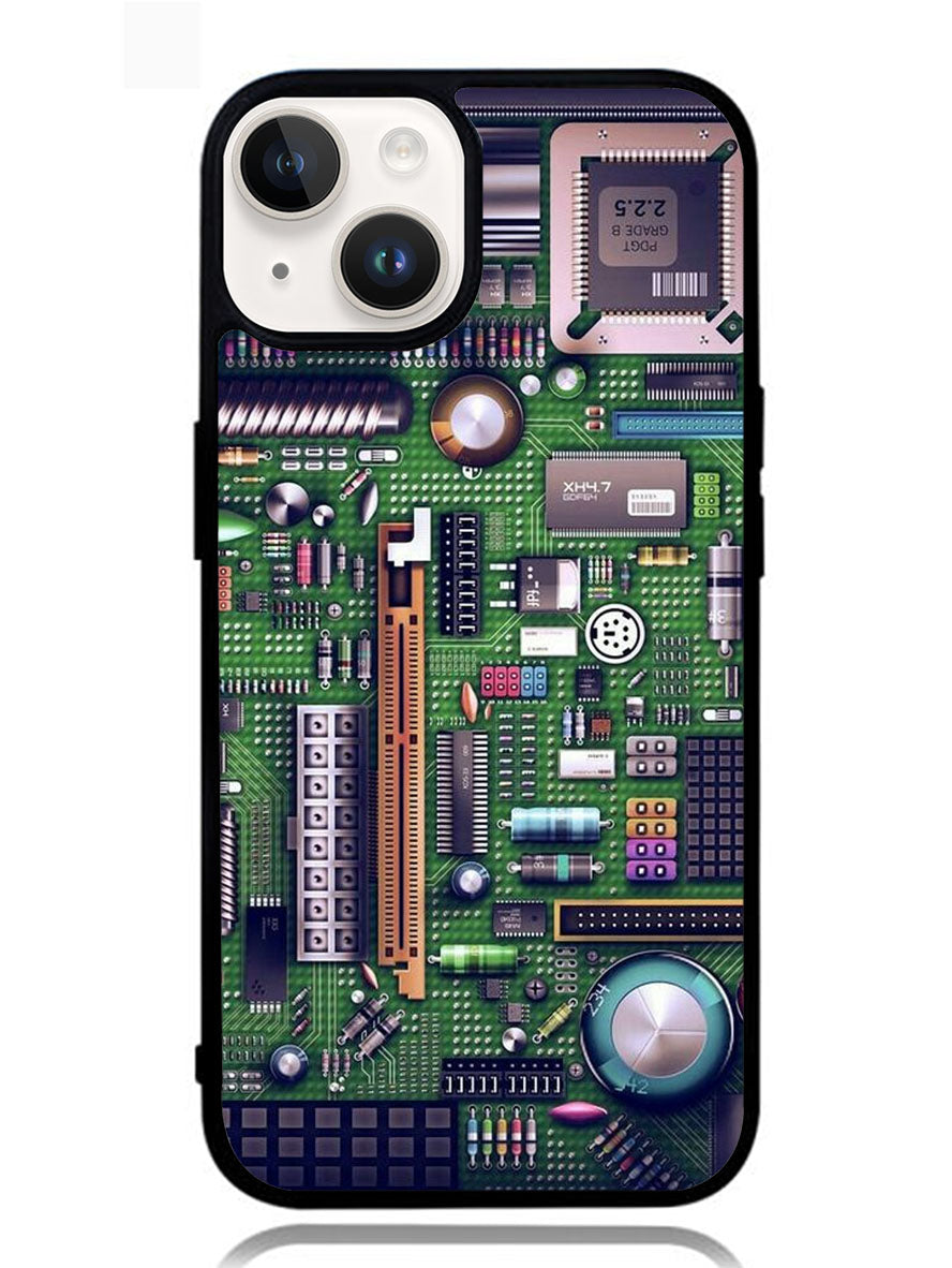 Futuristic iPhone 14 Plus Case