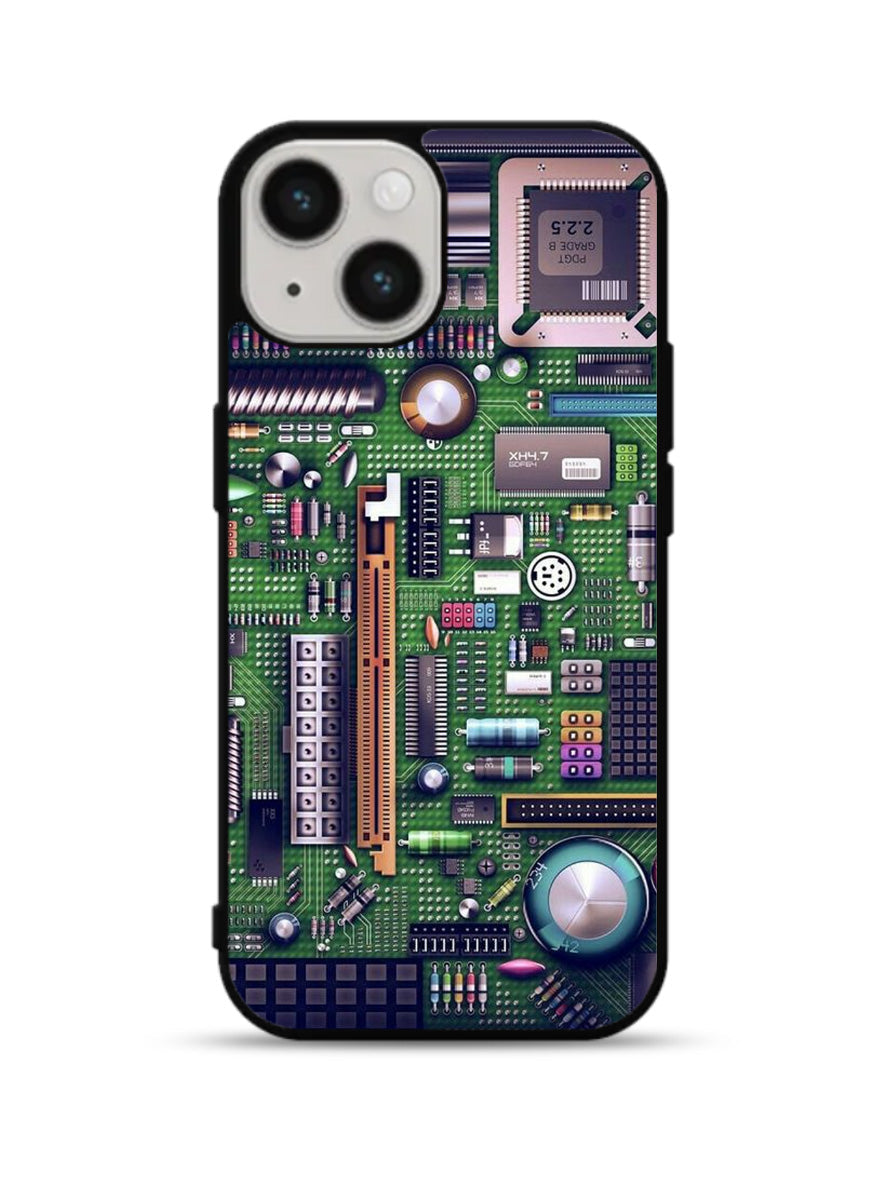Futuristic iPhone 15 Plus Case