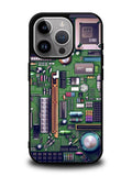 Futuristic iPhone 16 Pro Case