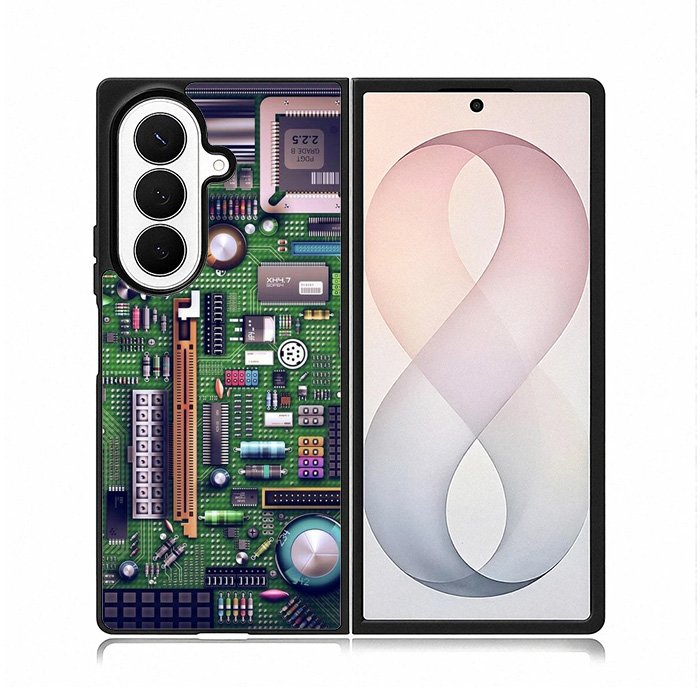 Futuristic Samsung Galaxy Z Fold 8 Ultra Case