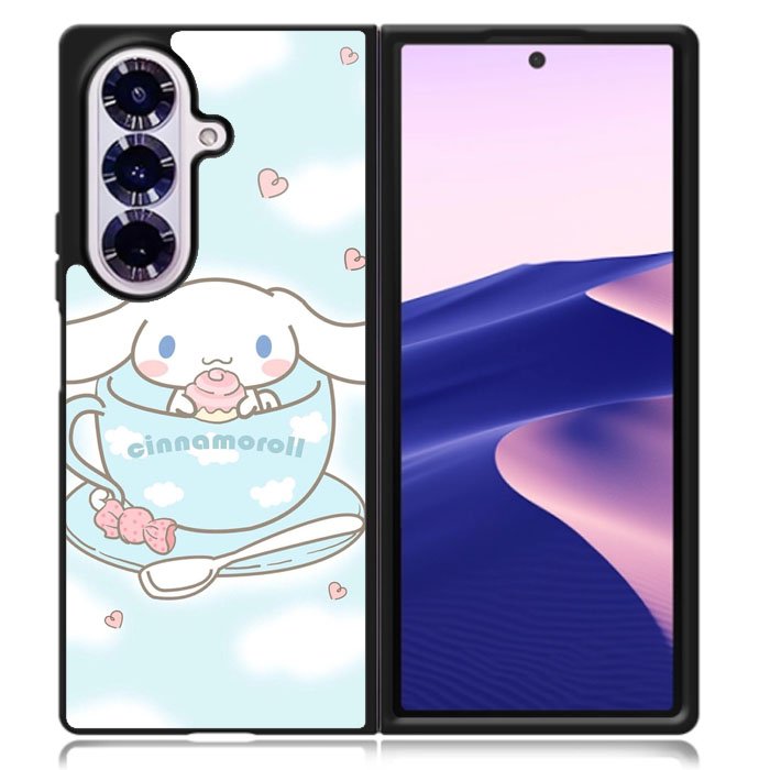 Cinnamoroll Cyan Samsung Galaxy Z Fold 7 Case DC0358