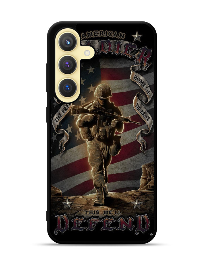 American Soldie Samsung Galaxy S25 Plus 5G , Samsung Galaxy S25+ 5G Case
