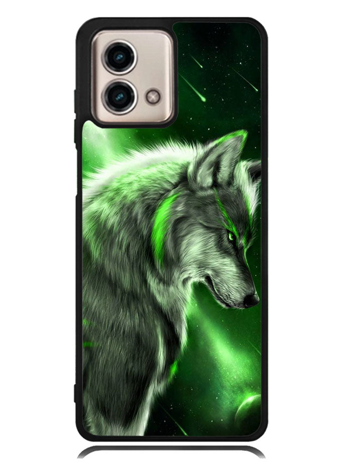 Wolf Green Motorola Moto G Stylus 5G 2023 Case