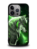Wolf Green iPhone 16 Pro Max Case