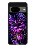 Cat Glow Purple 1st Google Pixel 8 Case
