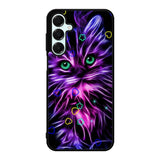 Cat Glow Purple 1st Samsung Galaxy A16 Case DC7121