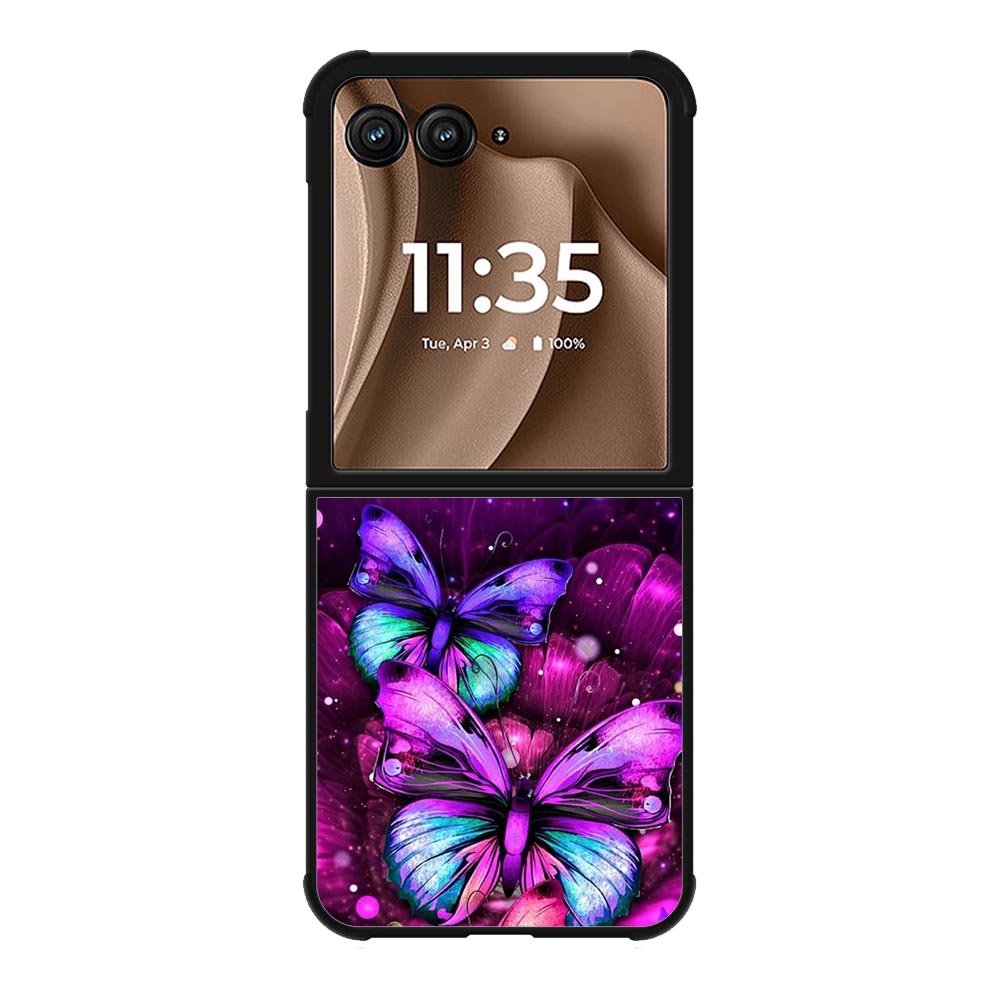 Butterflies wallpaper Motorola Moto RAZR Plus 2025 Case