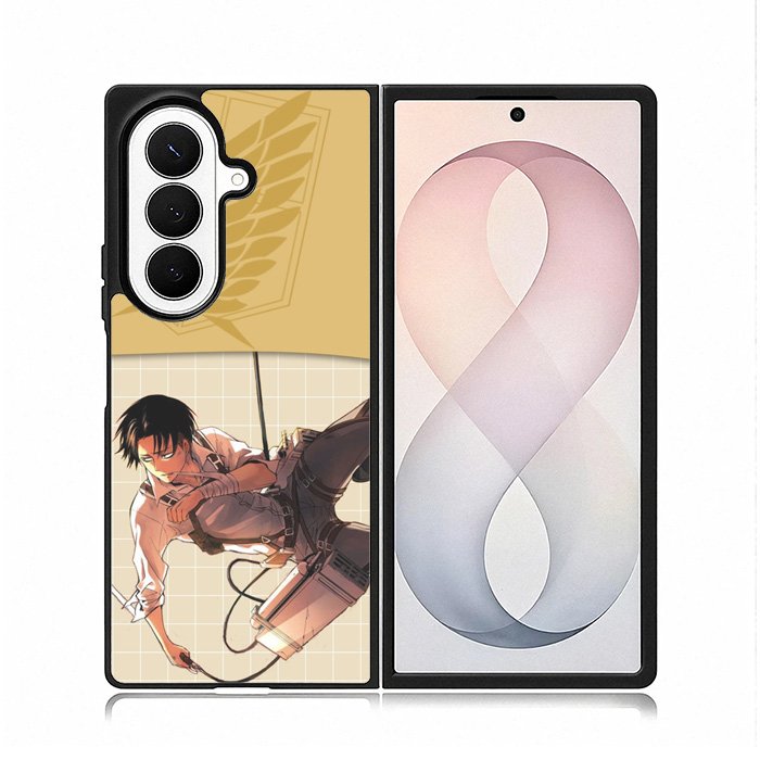 Aot Levi Ackerman Samsung Galaxy Z Fold 8 Ultra Case DC0084