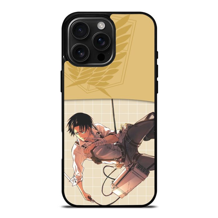 Aot Levi Ackerman iPhone 16 Pro Case DC0084
