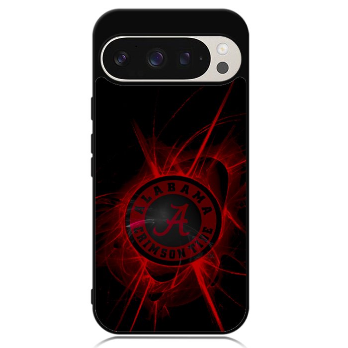 Alabama Logo Black Google Pixel 9 Pro XL Case