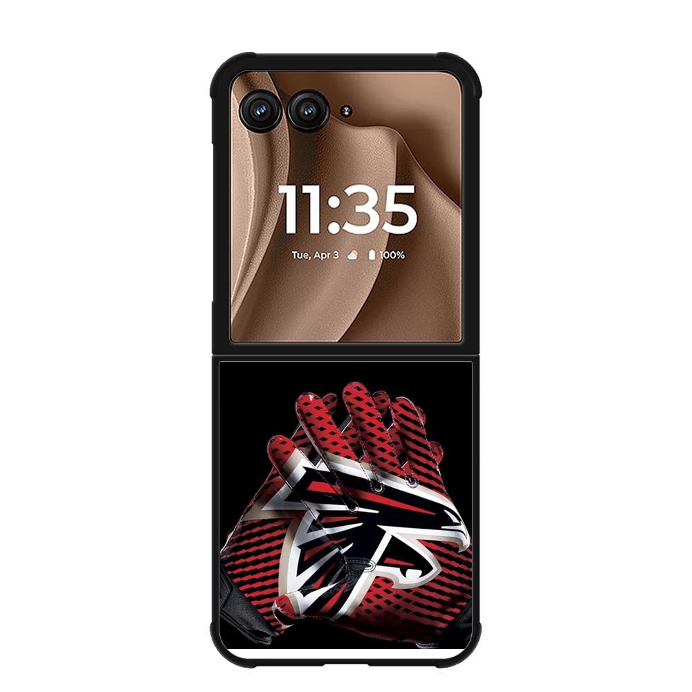 Atalanta Falcons Gloves Motorola Moto RAZR Plus 2025 Case