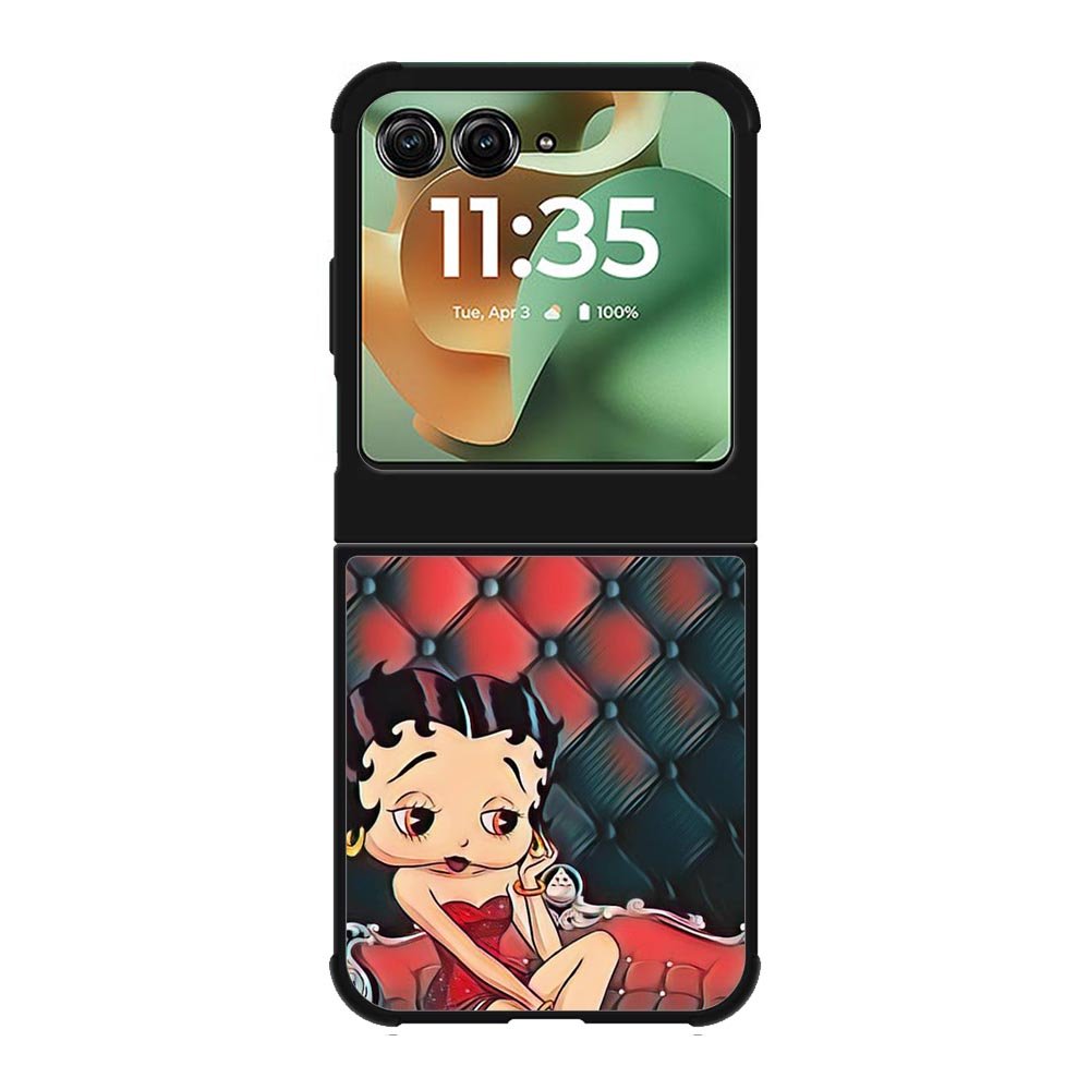 Betty Boop Wallpaper Motorola Moto RAZR 2025 Case