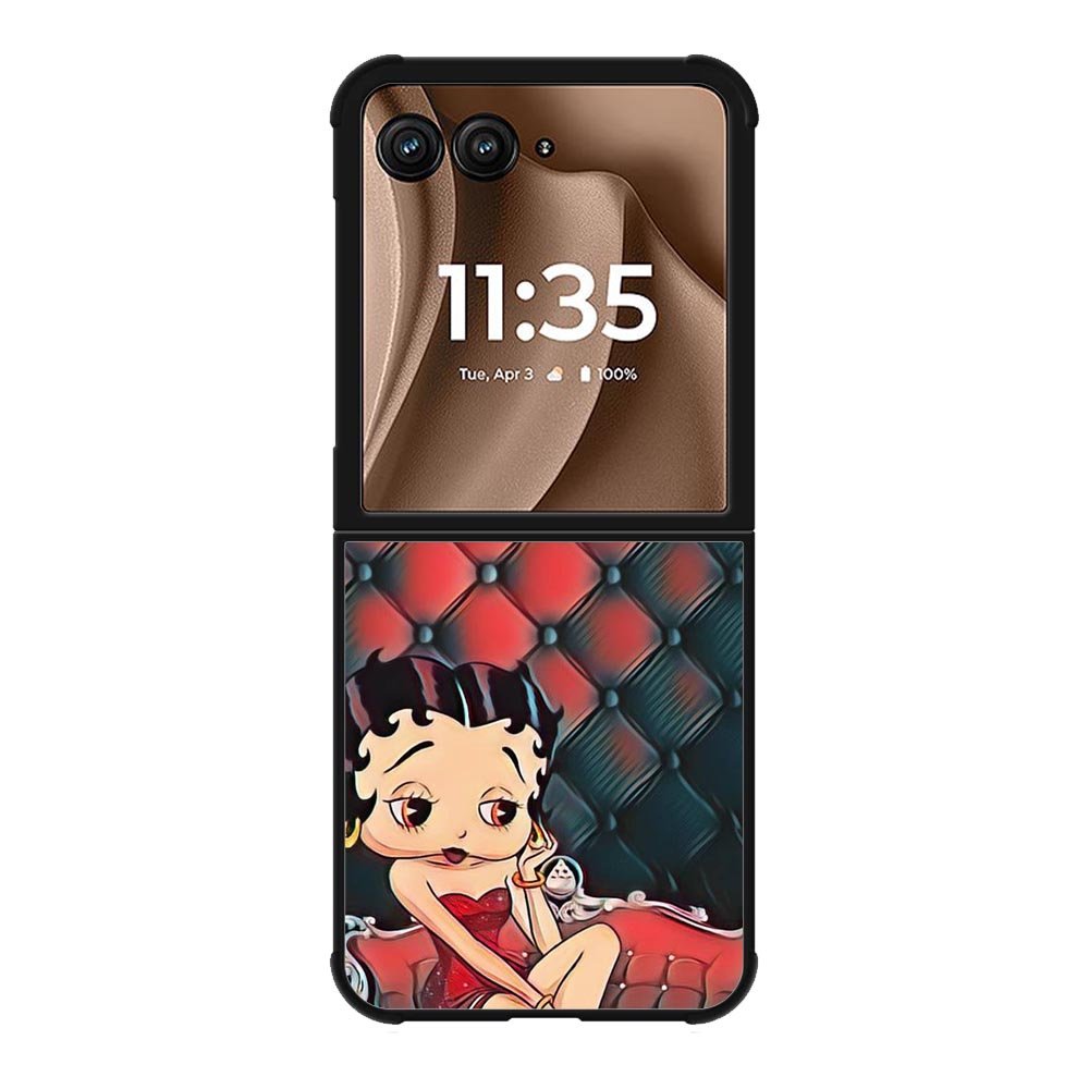 Betty Boop Wallpaper Motorola Moto RAZR Plus 2025 Case