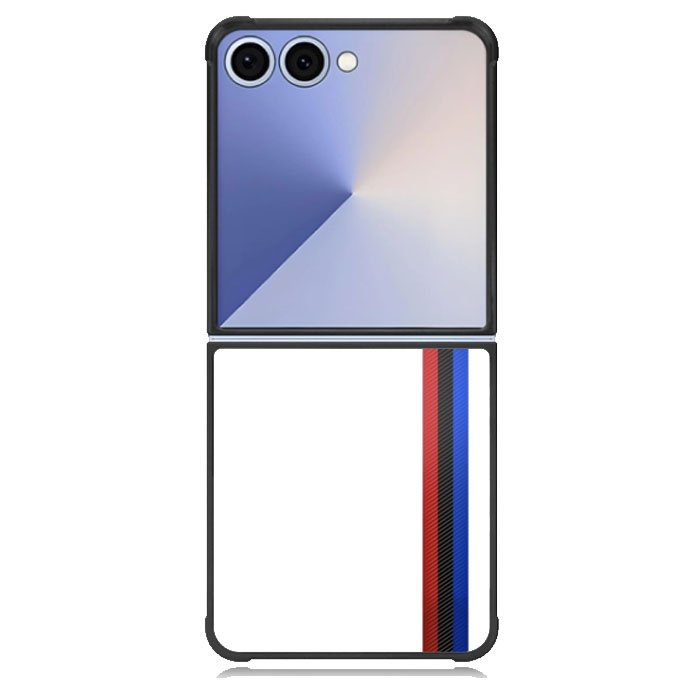 BMW Logo White Samsung Galaxy Z Flip 7 Case DC0211