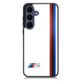 BMW Logo White Samsung Galaxy S25 Plus , Samsung Galaxy S25+ Case DC0211