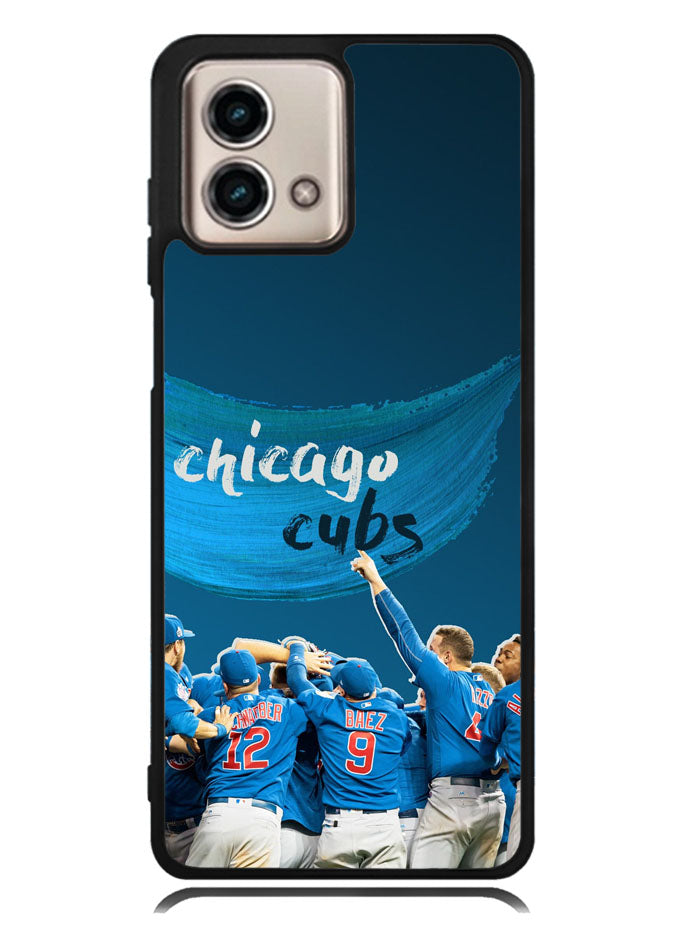 Chicago Cubs Blue Motorola Moto G Stylus 5G 2023 Case