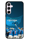 Chicago Cubs Blue Samsung Galaxy A35 5G Case