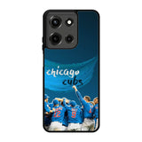 Chicago Cubs Blue Motorola Moto G 5G 2025 Case DC1301