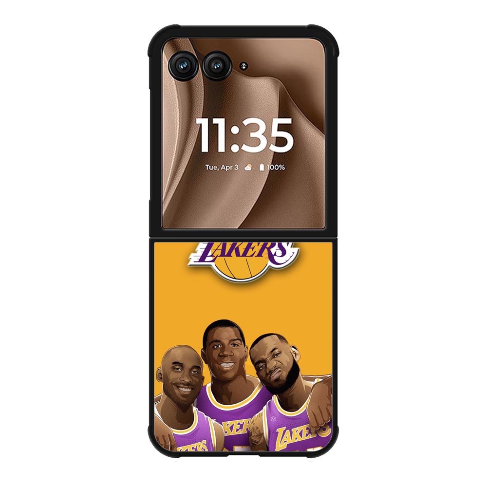 Lakers Team Motorola Moto RAZR Plus 2025 Case