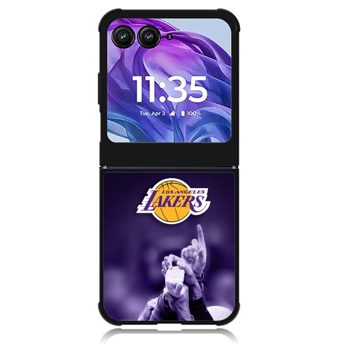 Los Angeles Lakers 6th Motorola Moto Razr Plus 2024 , Moto Razr+ 2024 Case