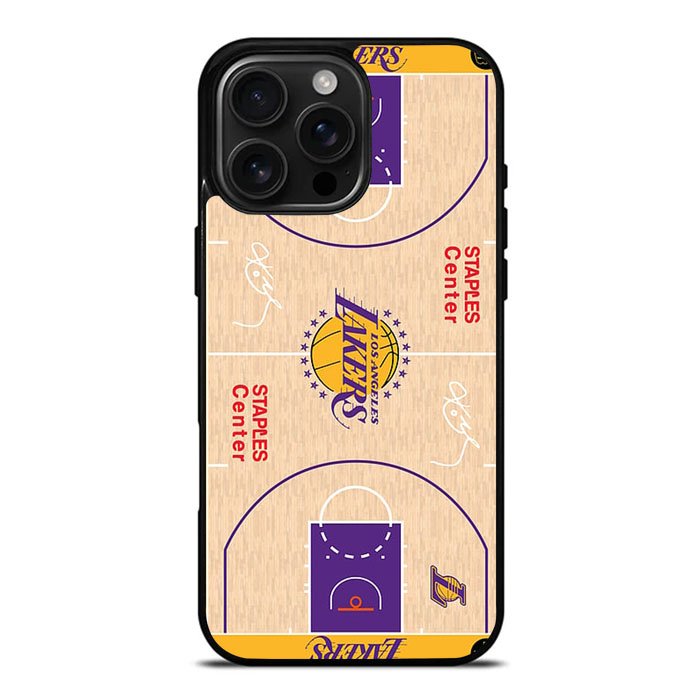 Lakers Basket iPhone 16 Pro Max Case DC1004