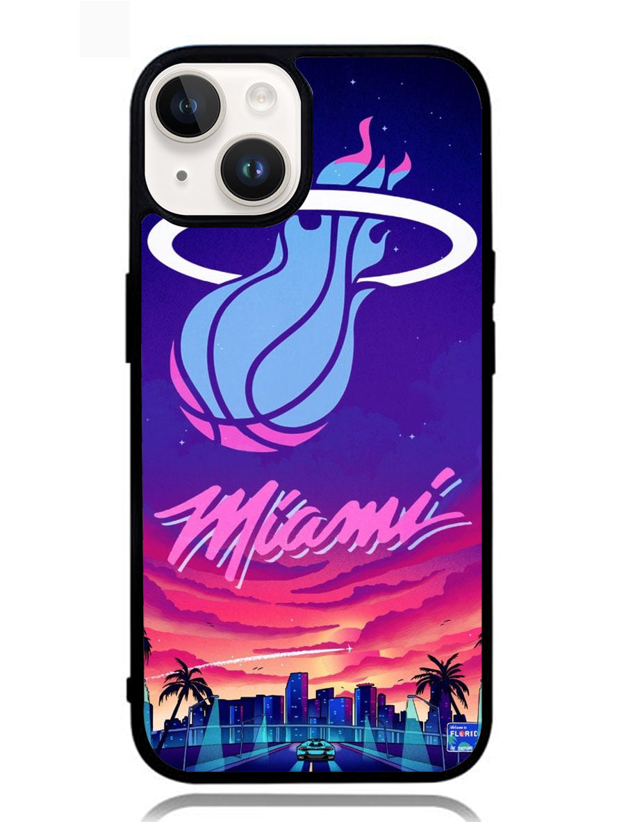 Miami Heat Vice iPhone 14 Plus Case BLN9378