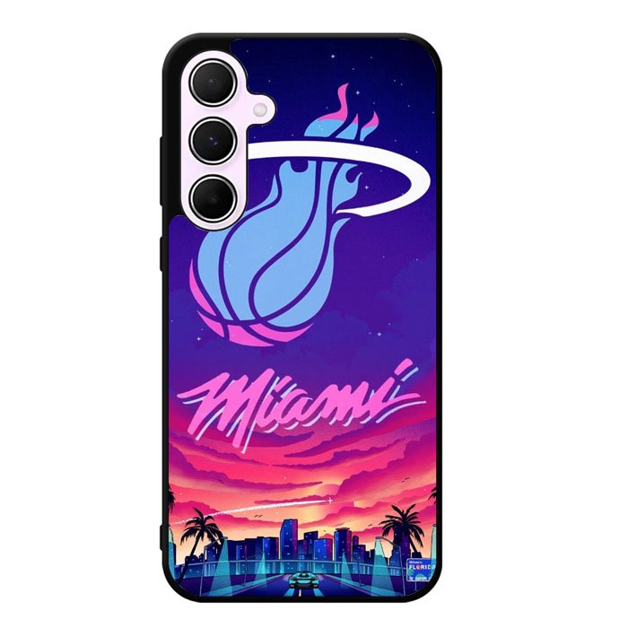 Miami Heat Vice Samsung Galaxy A35 5G Case DC1139