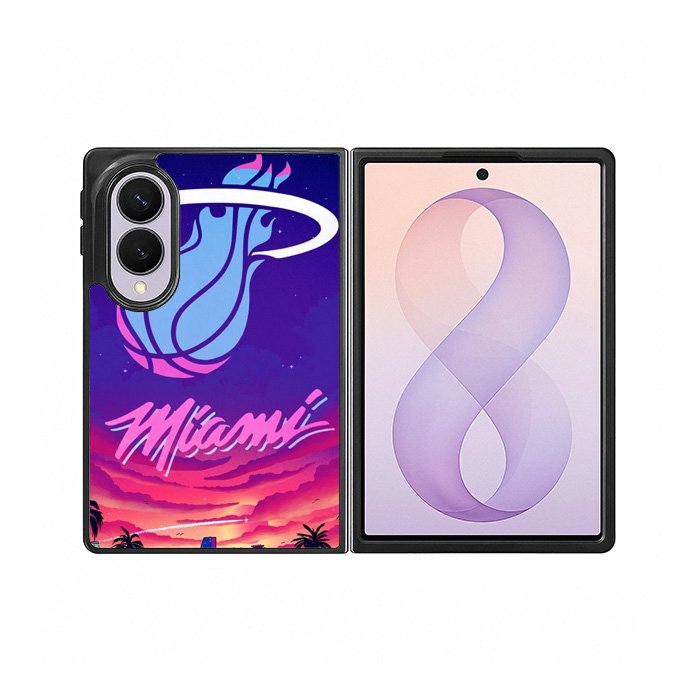 Miami Heat Vice Samsung Galaxy Z Fold 8 Case DC1139