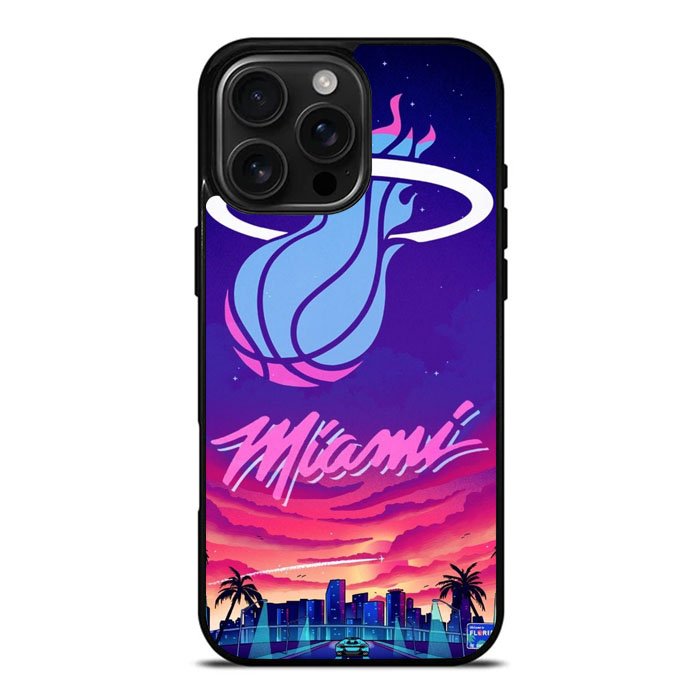 Miami Heat Vice iPhone 16 Pro Case DC1139