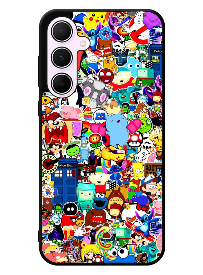 Doodle Art Samsung Galaxy A35 5G Case
