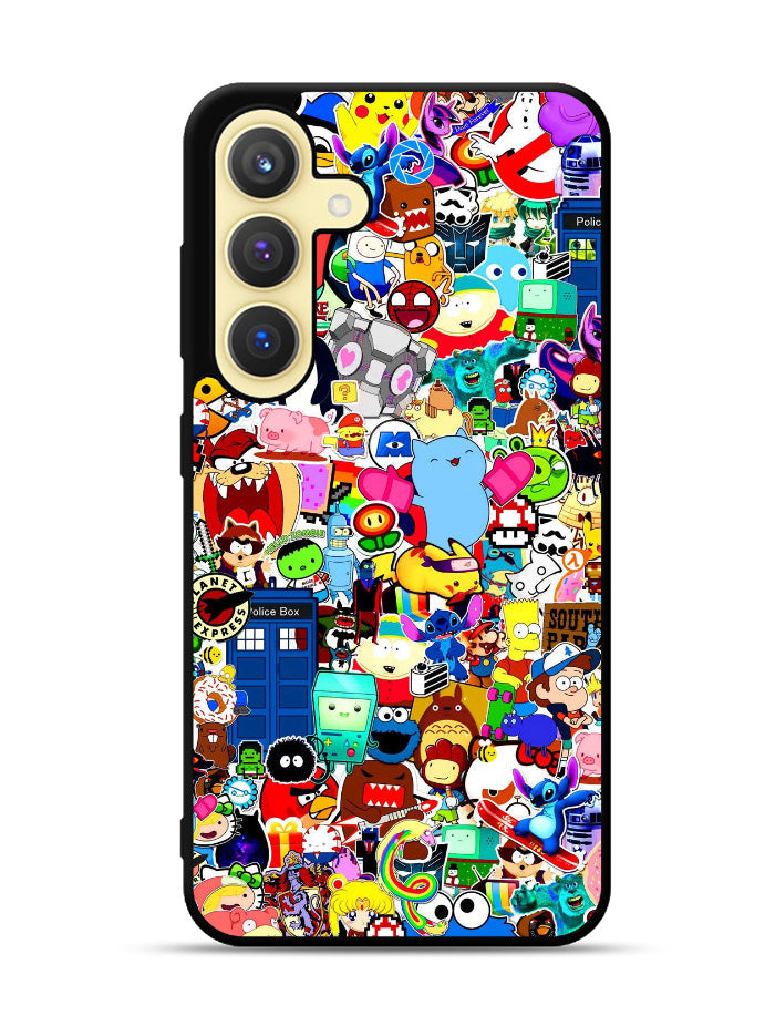 Doodle Art Samsung Galaxy S24 Plus 5G , Samsung Galaxy S24+ 5G Case