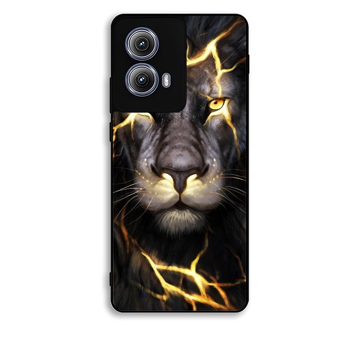 Gold Lion Motorola Moto Edge 2024 Case DC3647