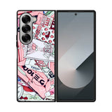 Japanese Pink Samsung Galaxy Z Fold 7 5G Case
