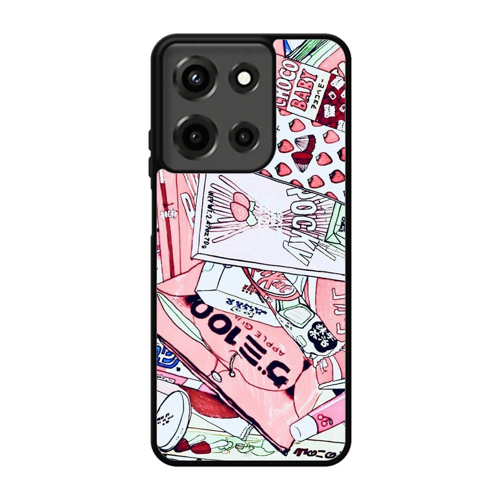 Japanese Pink Motorola Moto G 5G 2025 Case DC1574