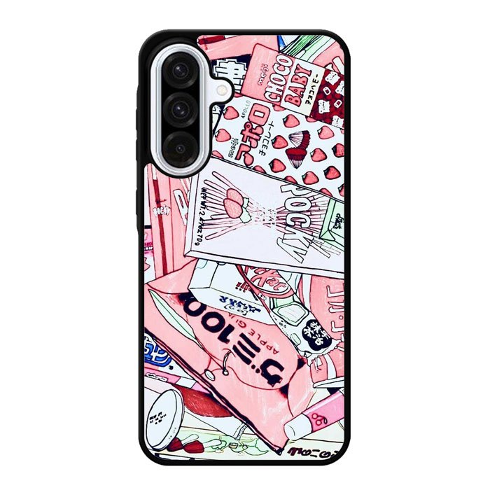 Japanese Pink Samsung Galaxy A56 Case DC0899