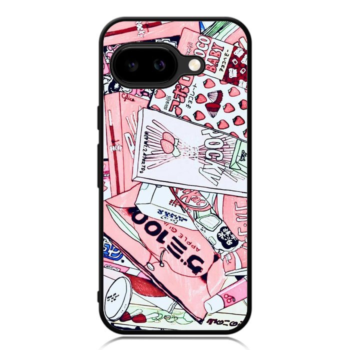 Japanese Pink Google Pixel 9A Case DC0899