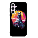 Unicorn Black Colors Samsung Galaxy A35 5G Case DC1922