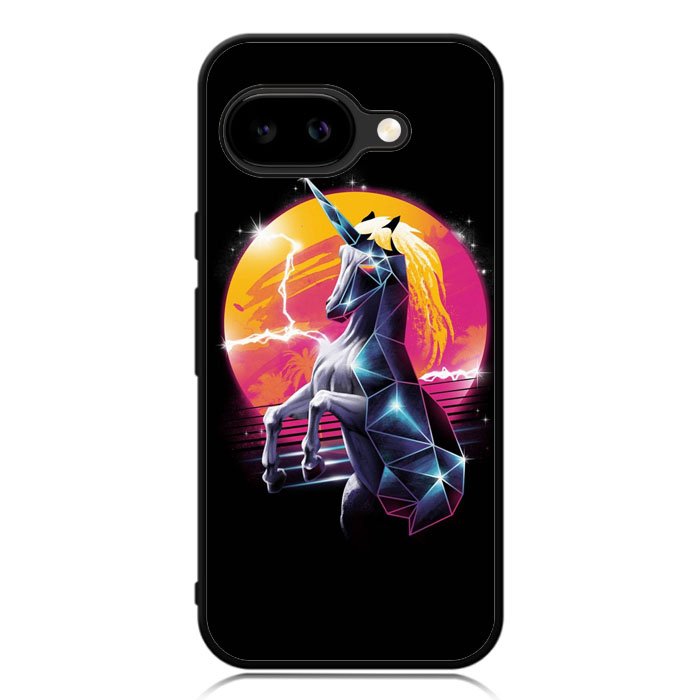 Unicorn Black Colors Google Pixel 9A Case DC1922