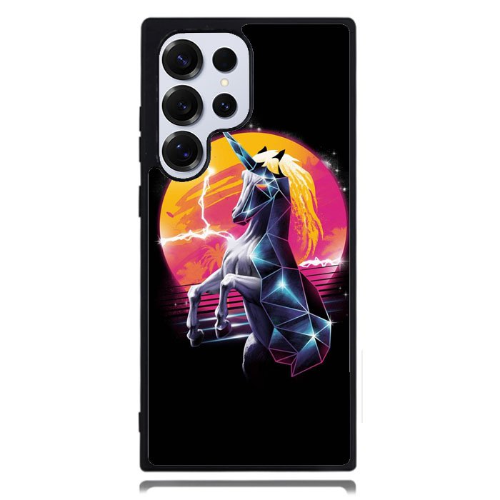 Unicorn Black Colors Samsung Galaxy S25 Ultra Case DC1922